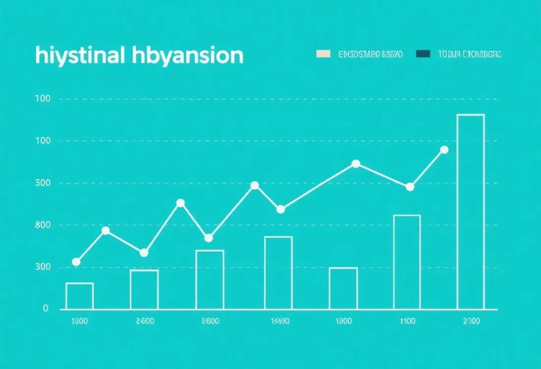 趋势与统计示意图
