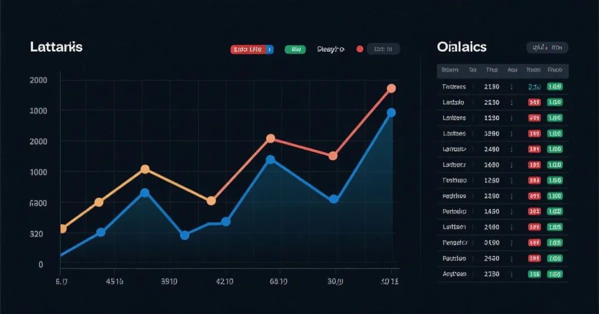 数据分析与走势图示意